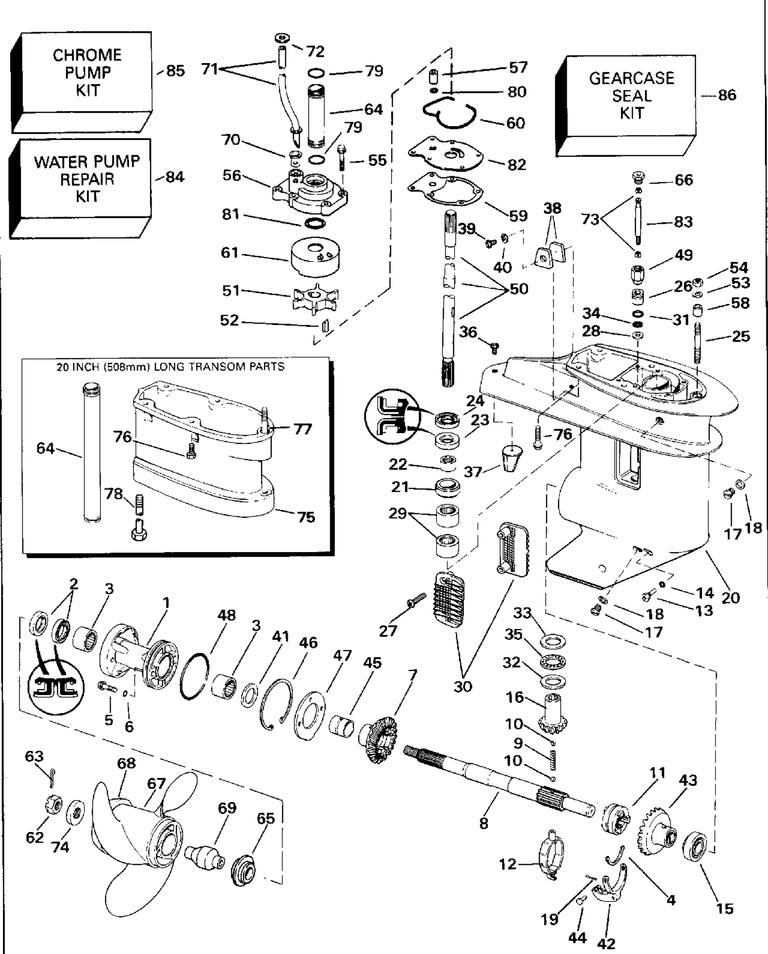 GEARCASE - S25RP