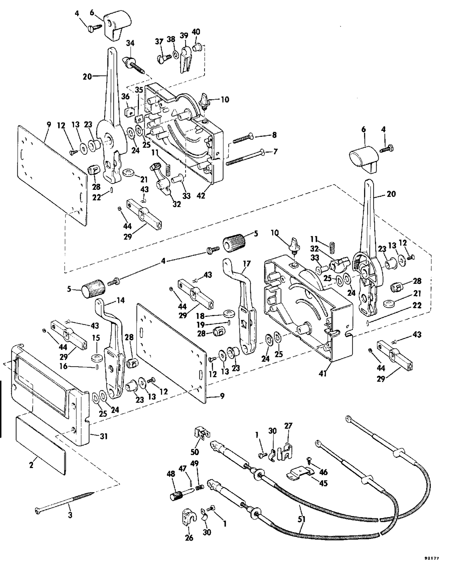 REMOTE CTRL TWIN MOTOR