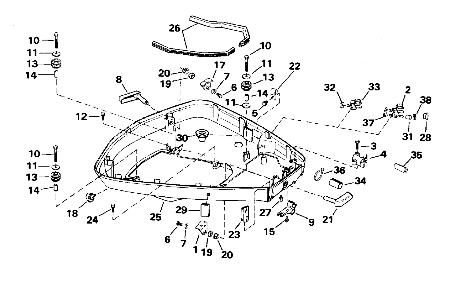 LOWER ENGINE COVER
