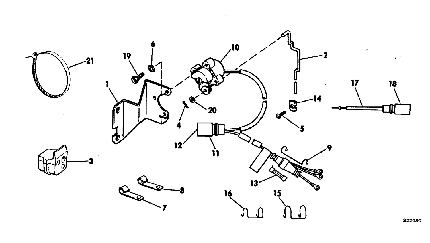 ECONOMIXER MOUNTING KIT V-4, V-6
