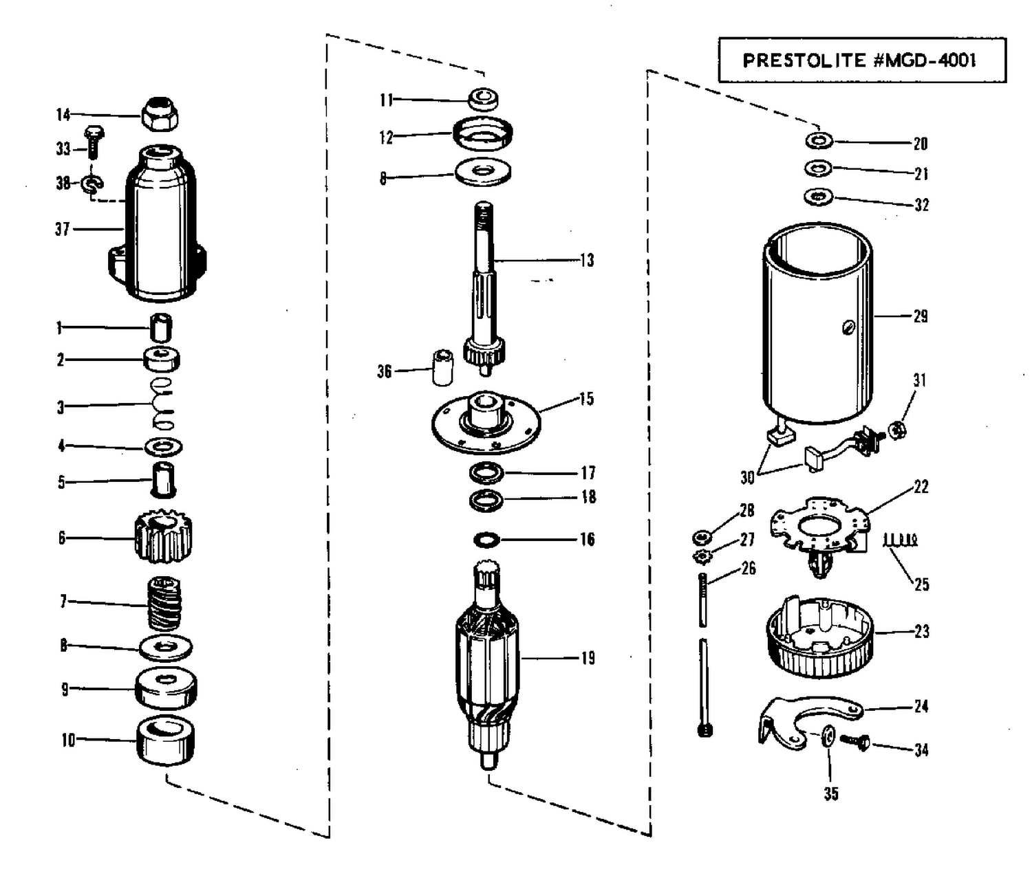 ELECTRIC STARTER GROUP