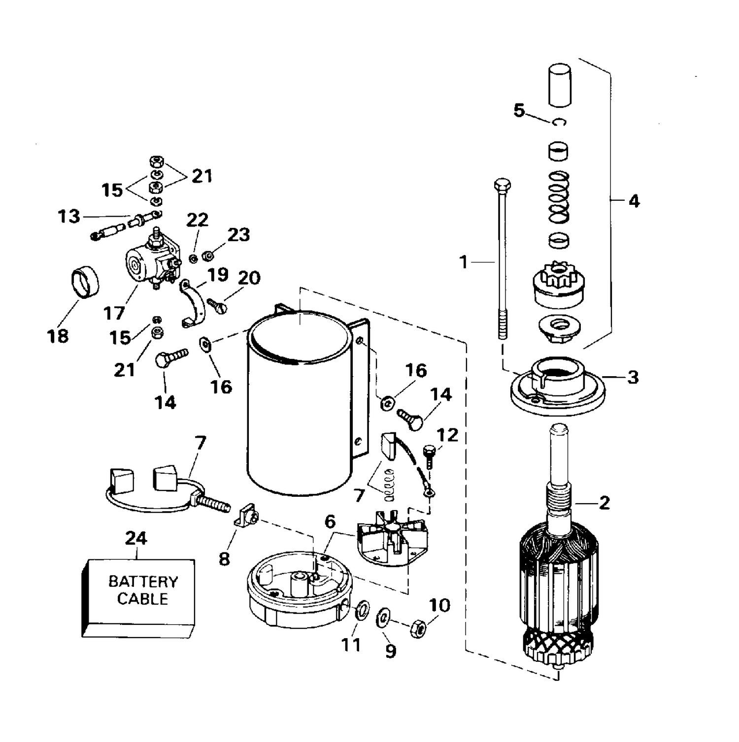 ELECTRIC STARTER & SOLENOID