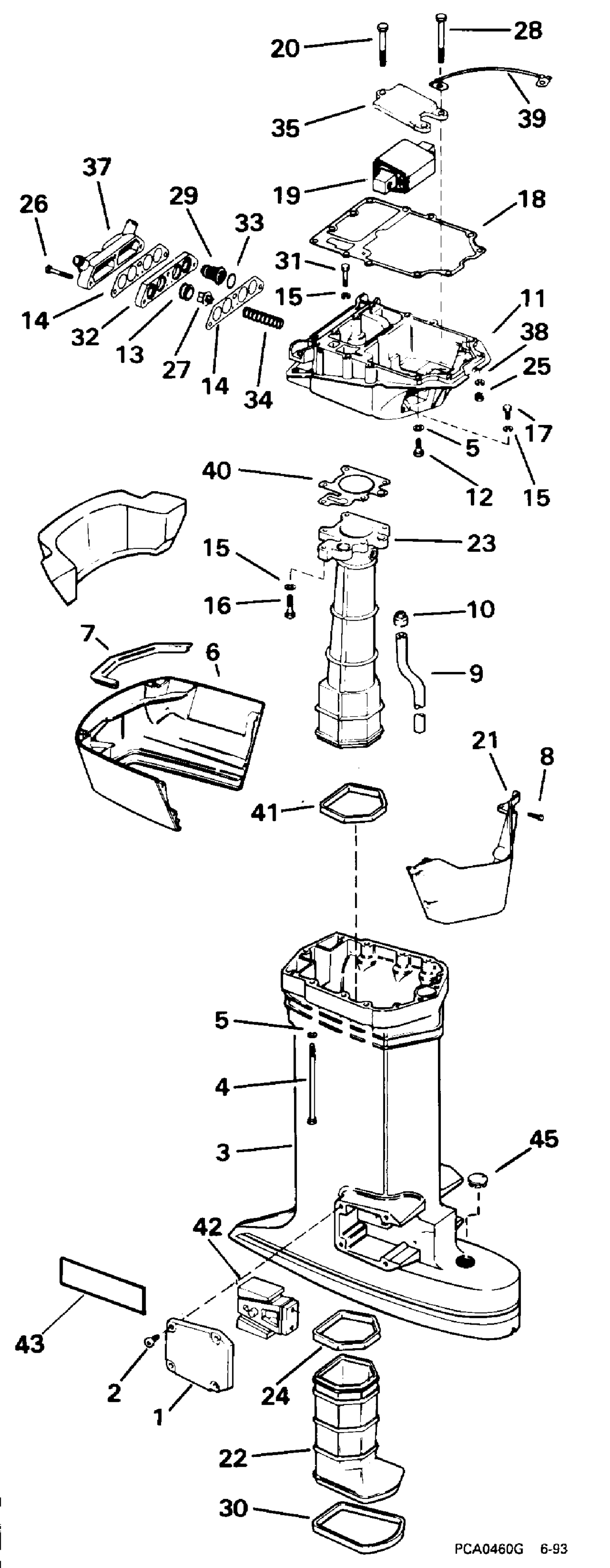 EXHAUST HOUSING