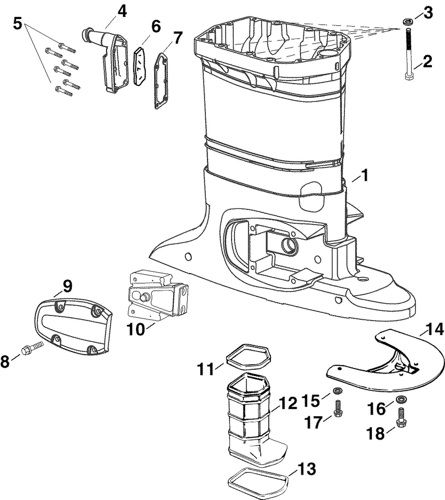 EXHAUST HOUSING