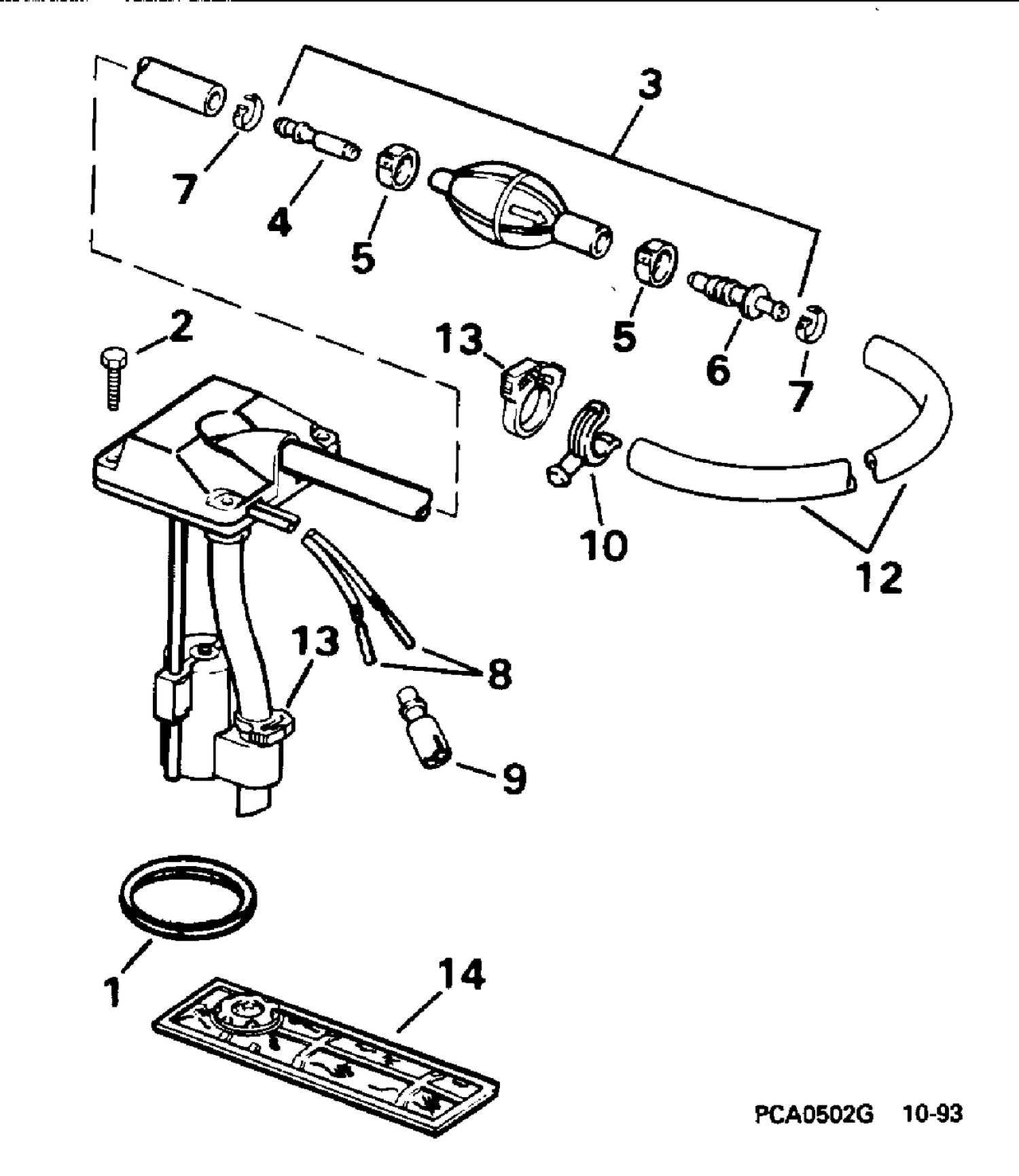 DUAL OIL TANK PICKUP KIT