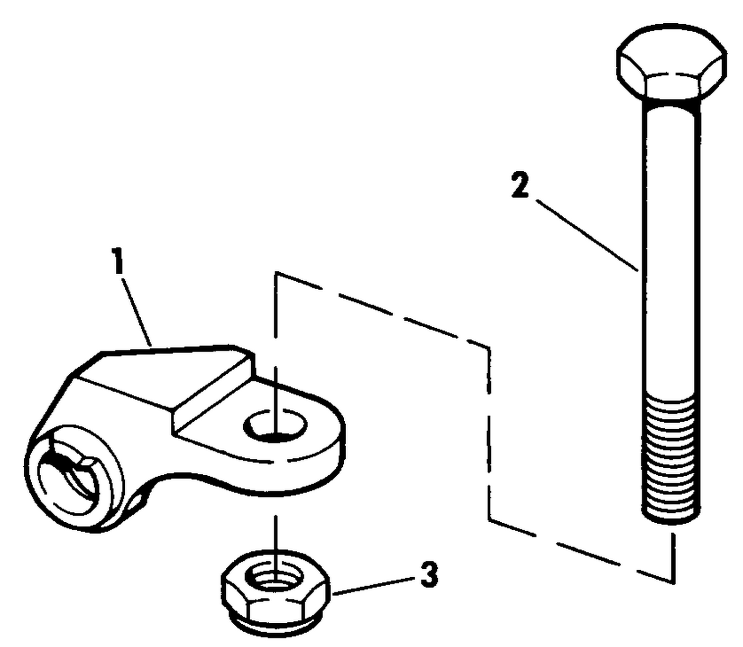 ADAPTER KIT - AUXILIARY MOTOR STEERING - TO DUAL CABLE