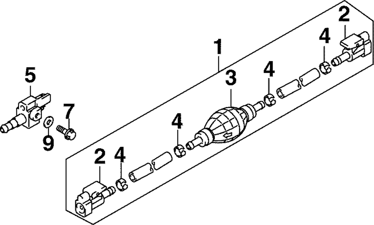 FUEL HOSE & PRIMER BULB