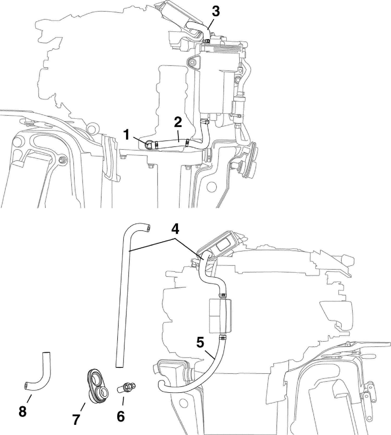 COOLING HOSES