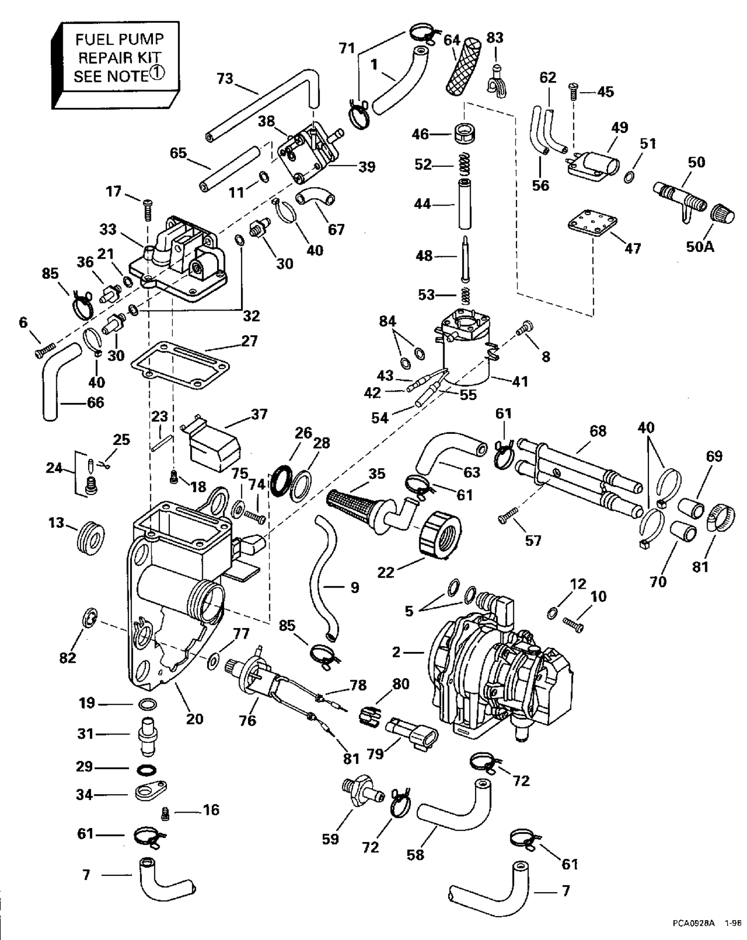 FUEL BRACKET & COMPONENTS