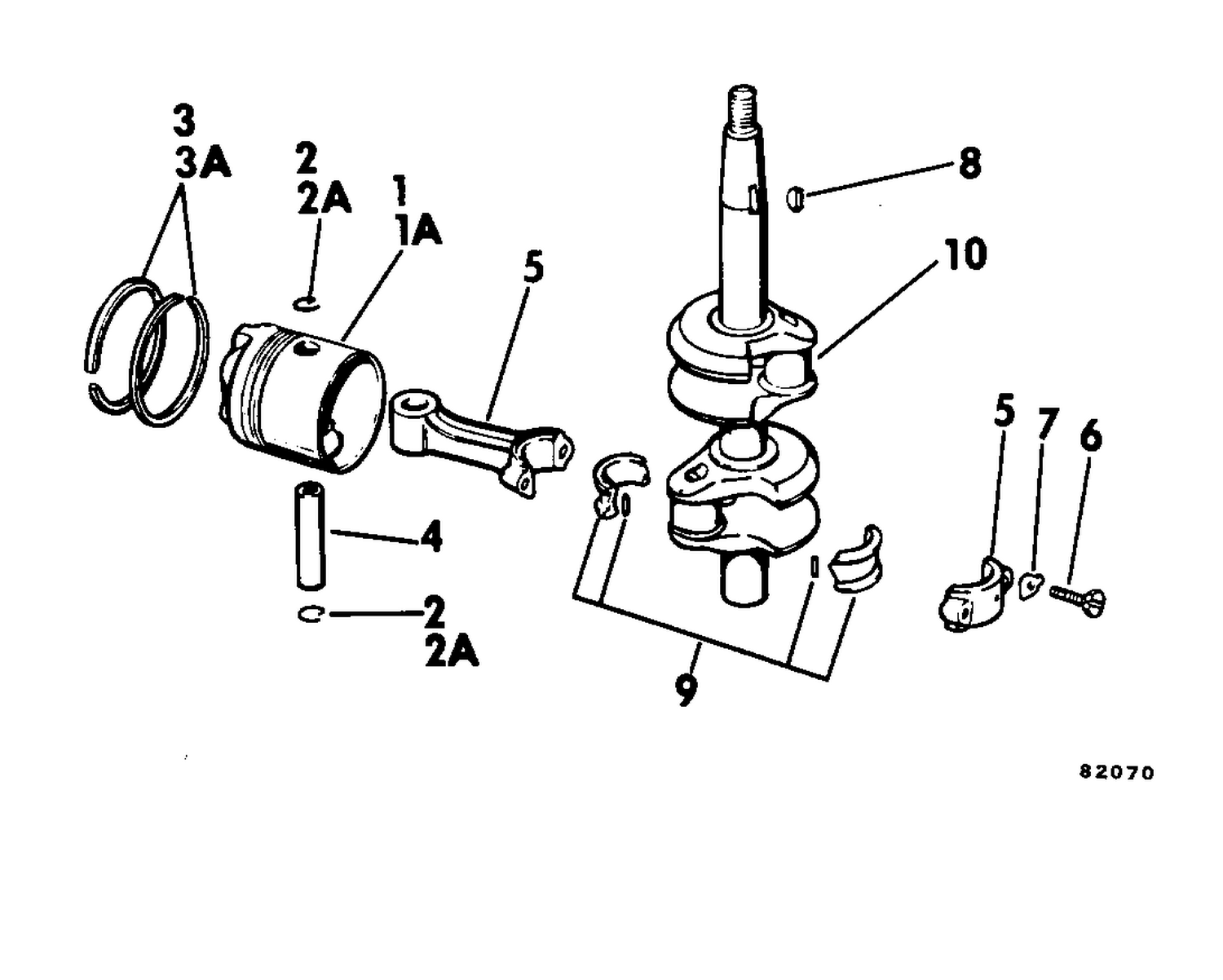 CRANKSHAFT & PISTON