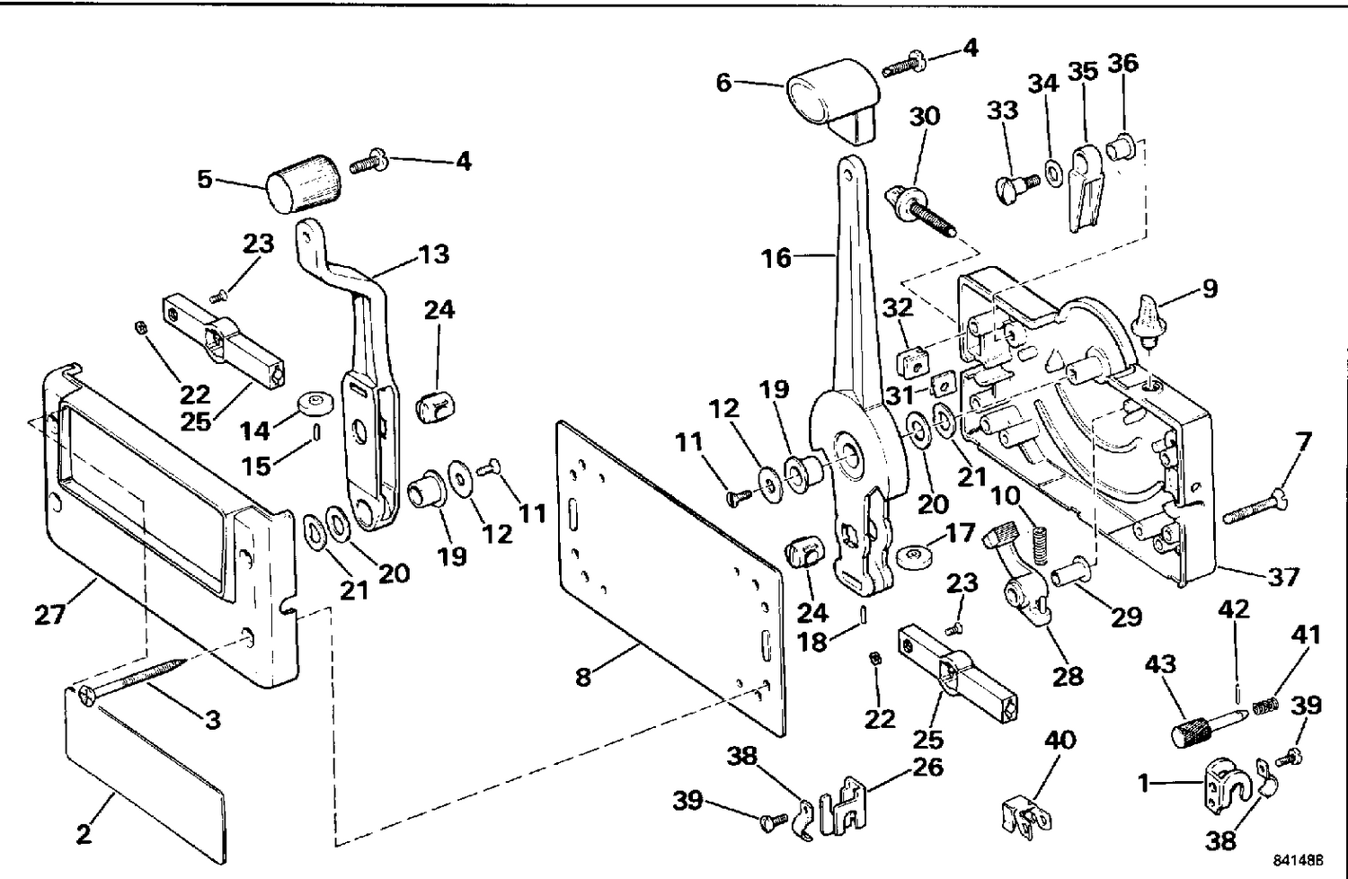 REMOTE CONTROL - SINGLE MOTOR