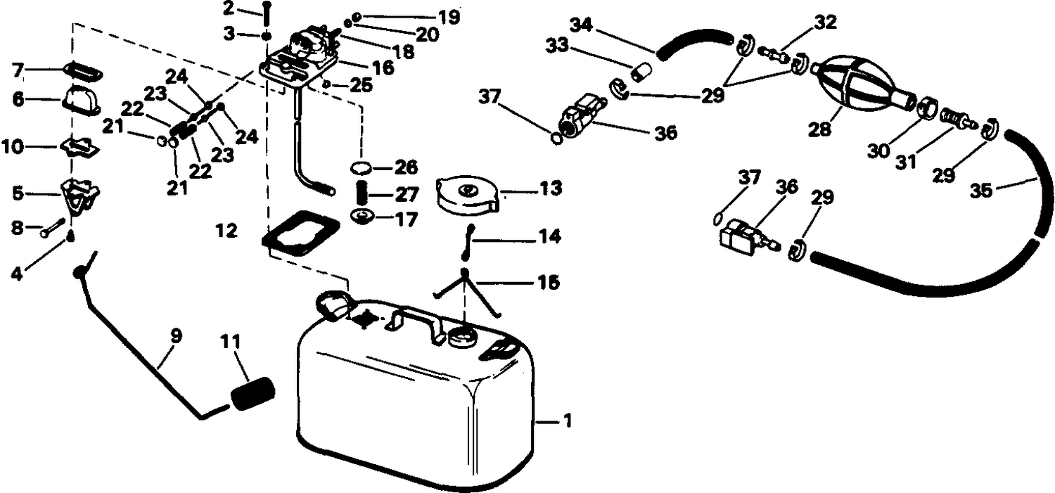FUEL TANK WITH GAUGE