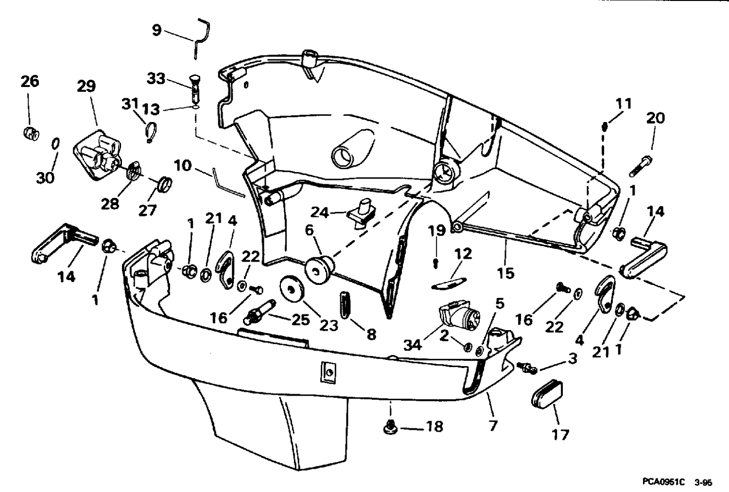 LOWER ENGINE COVER