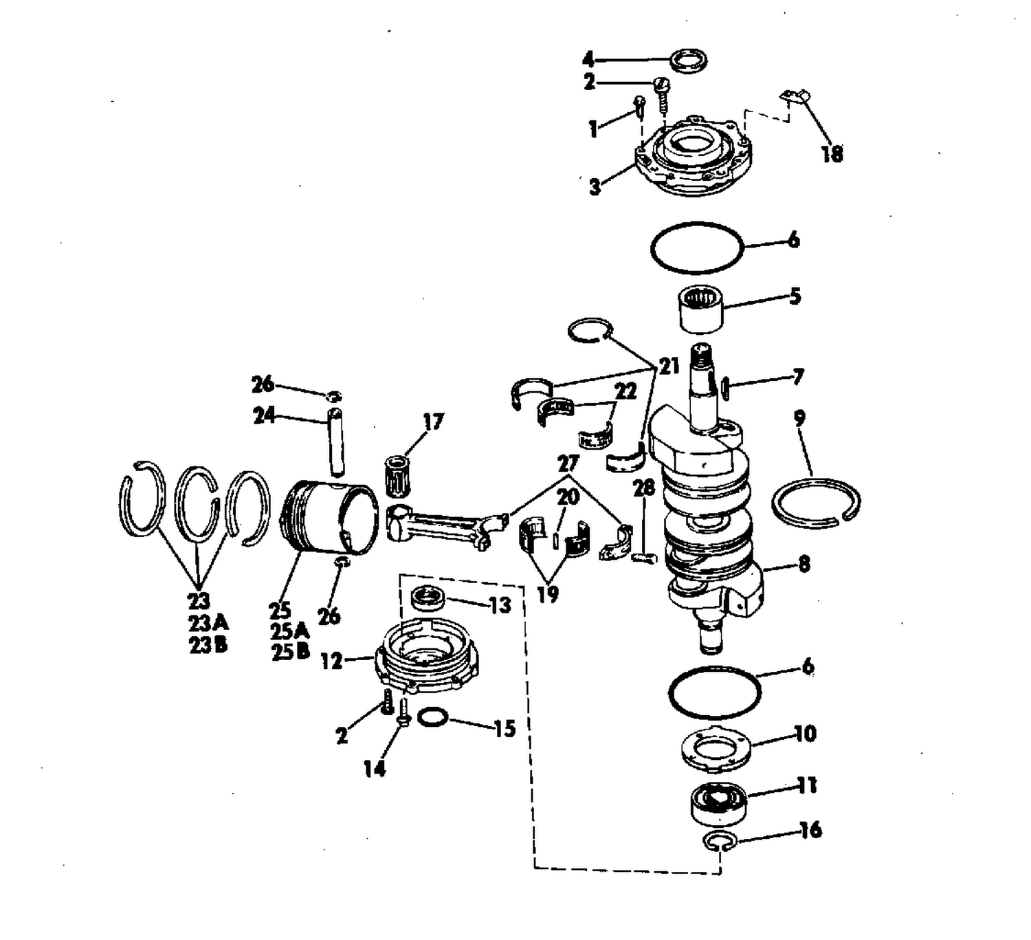 CRANKSHAFT & PISTON