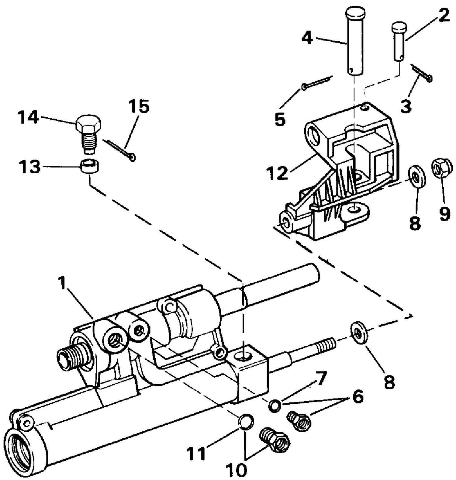 POWER STEERING CYLINDER