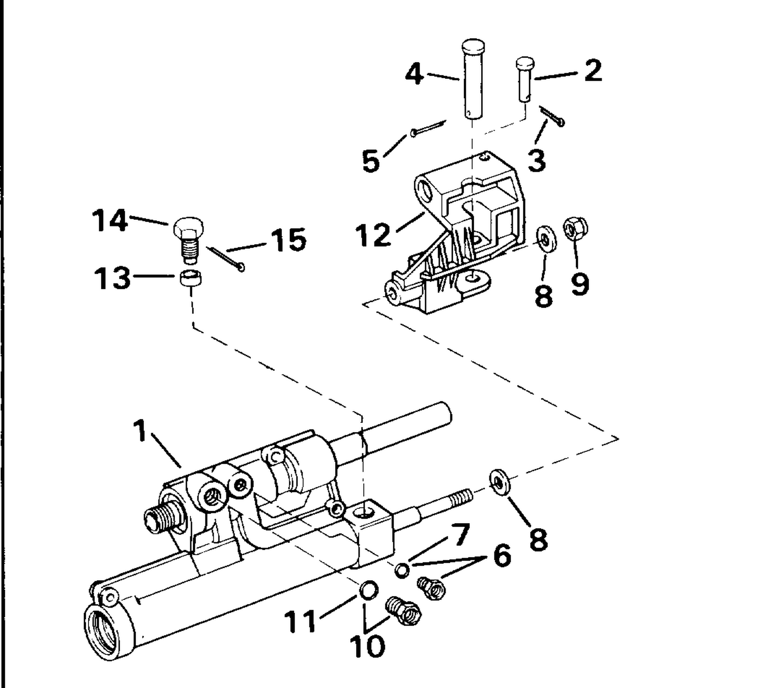 POWER STEERING CYLINDER