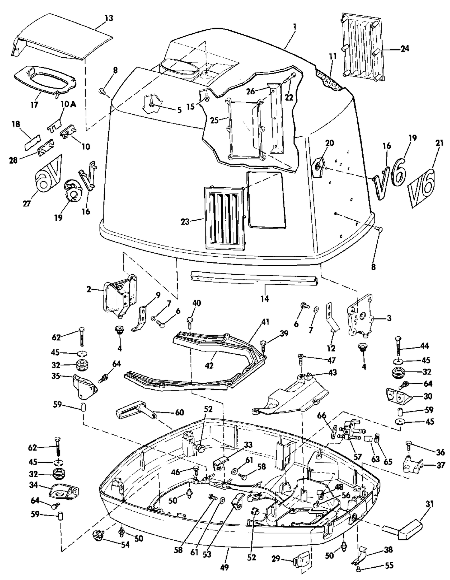 ENGINE COVER - JOHNSON