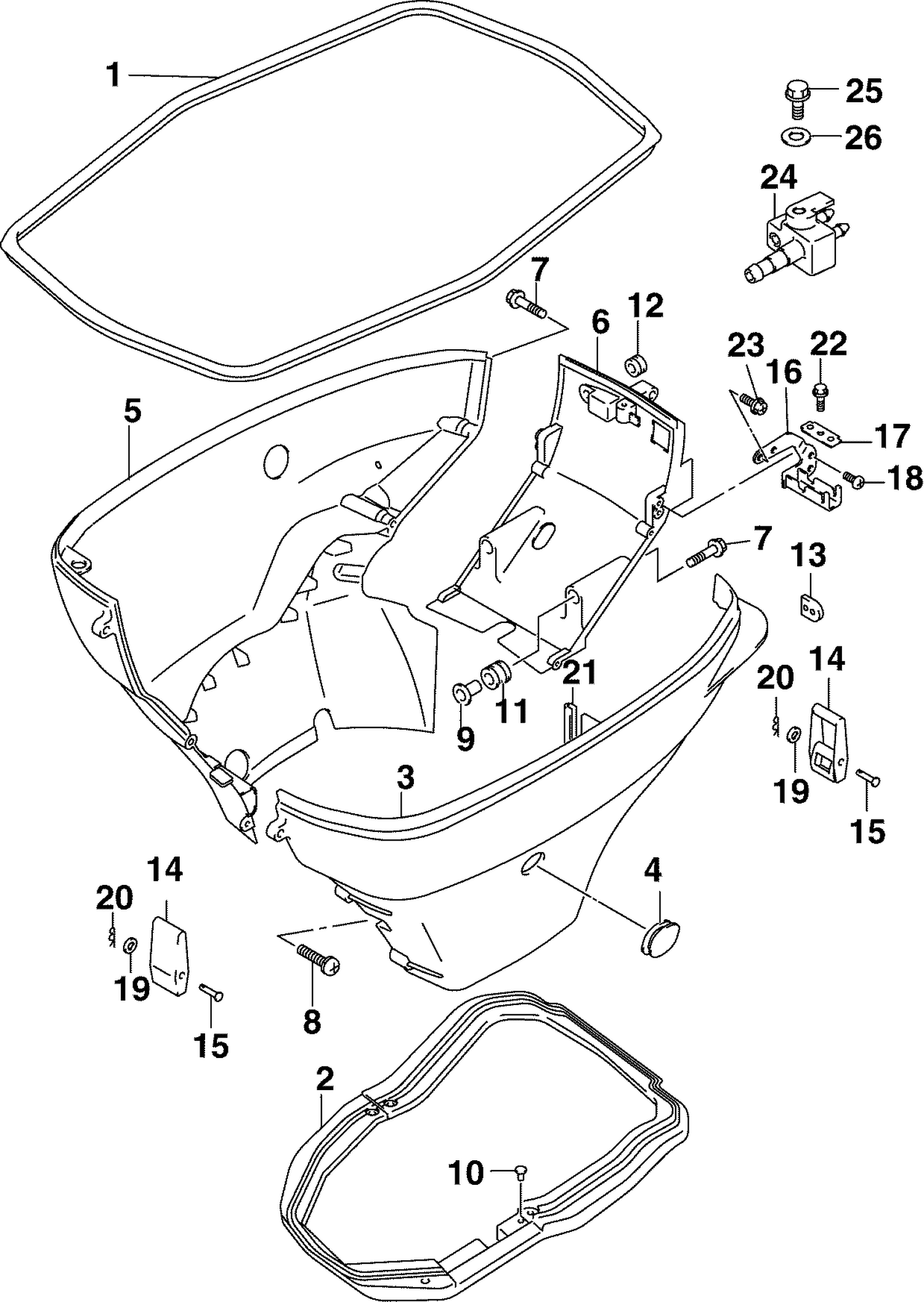 LOWER ENGINE COVER