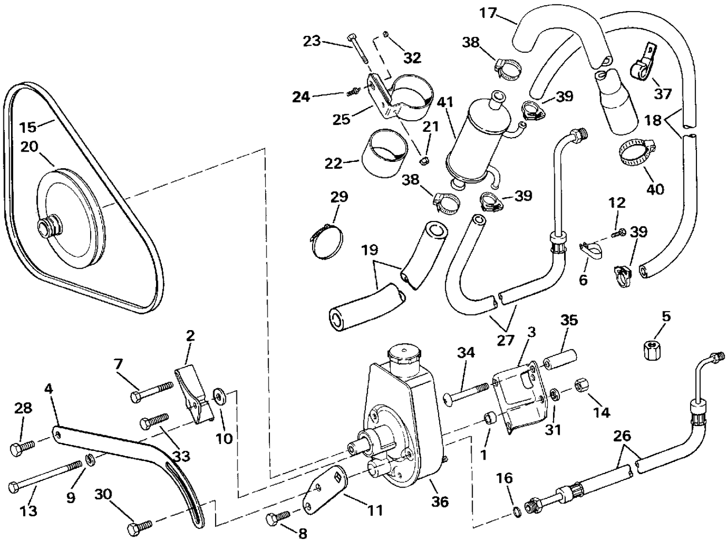 POWER STEERING PUMP