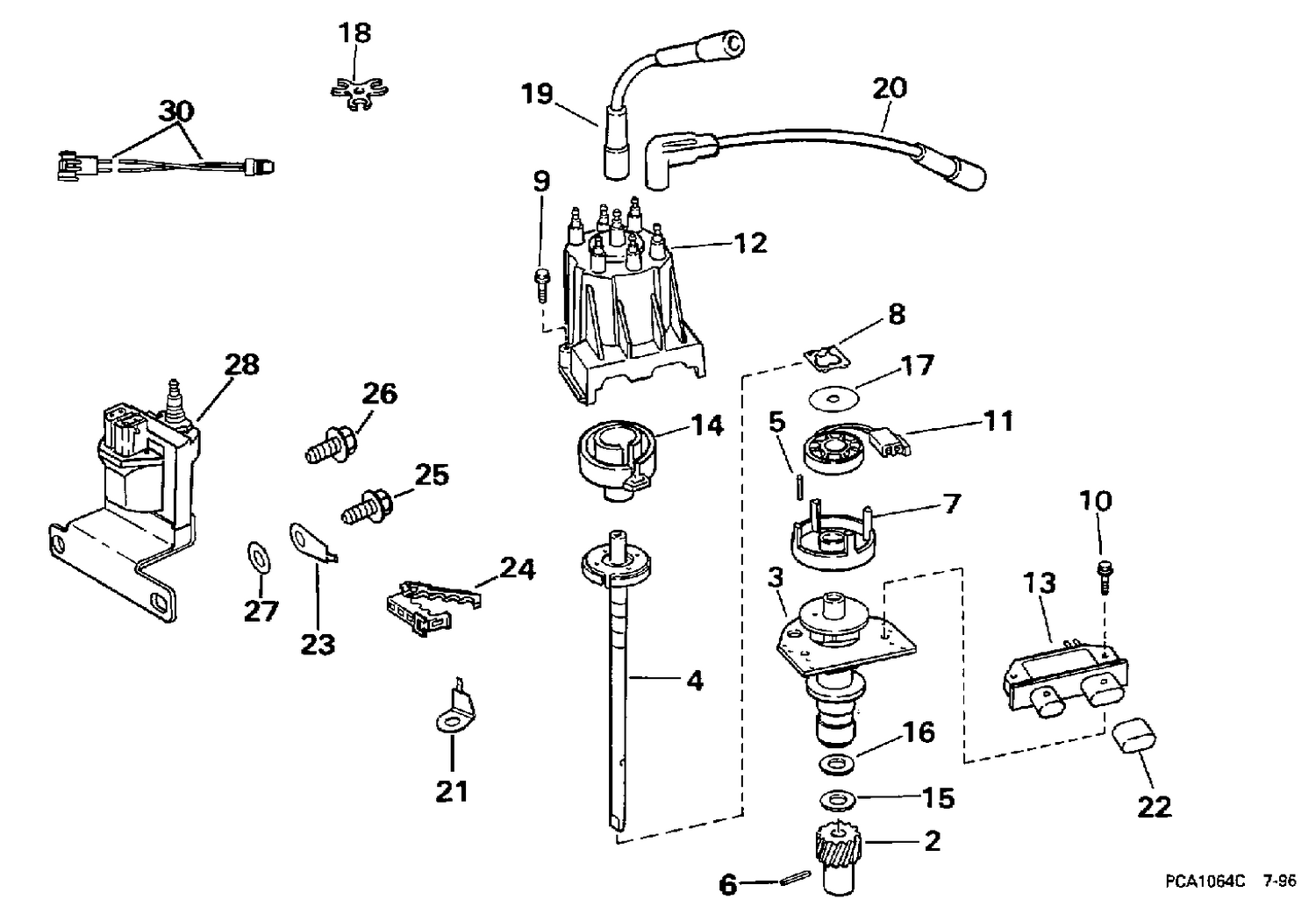 DISTRIBUTOR & IGNITION COIL