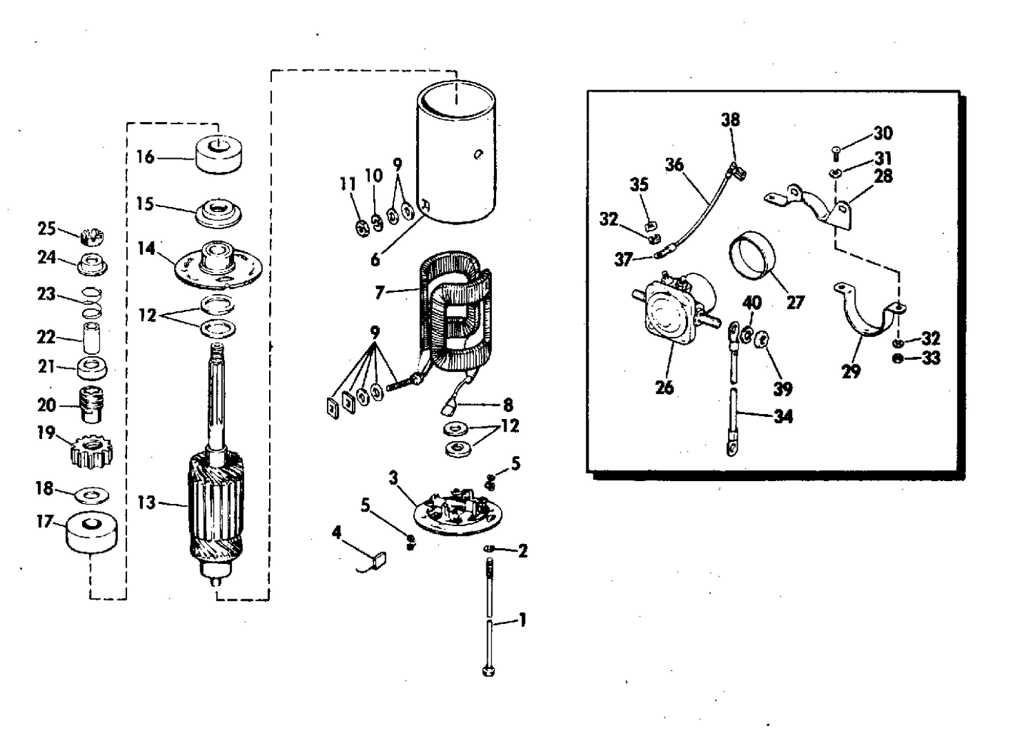 ELECTRIC STARTER & SOLENOID