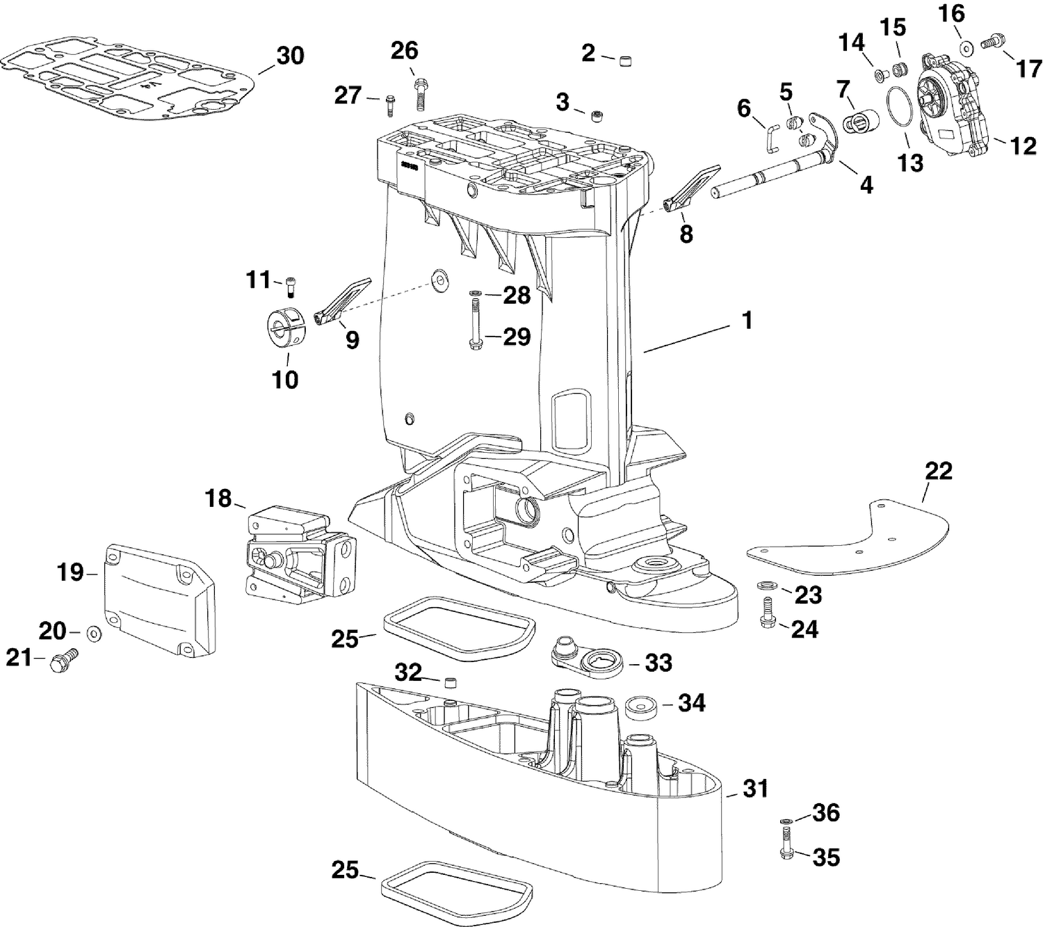EXHAUST HOUSING