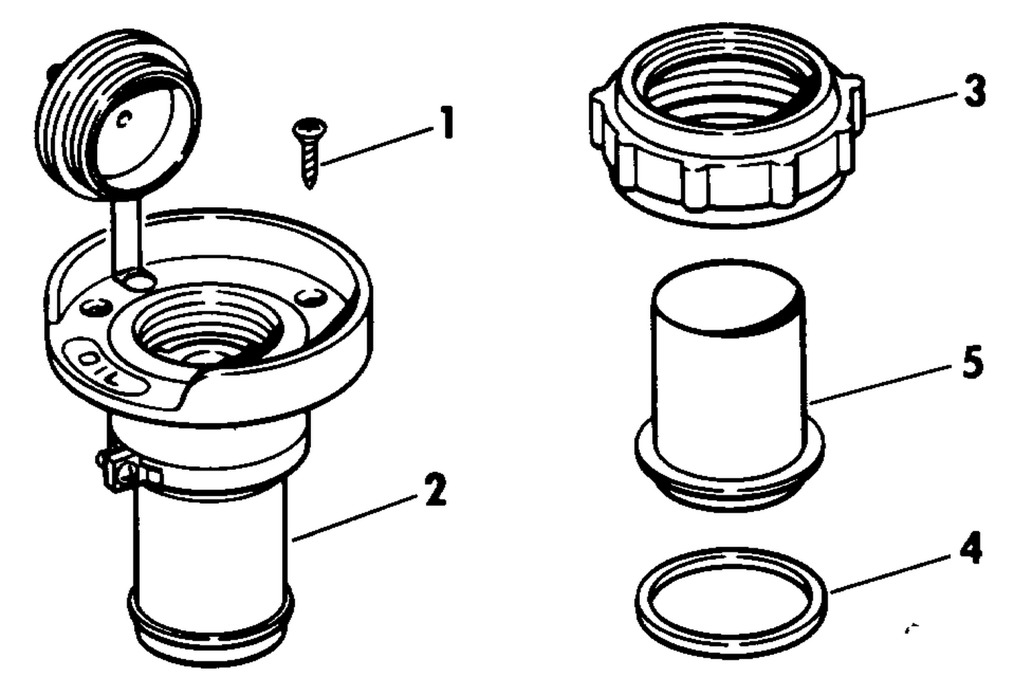 REMOTE OIL FILL KIT - 1.8, 3.0, 3.5 & 7 GALLON TANK