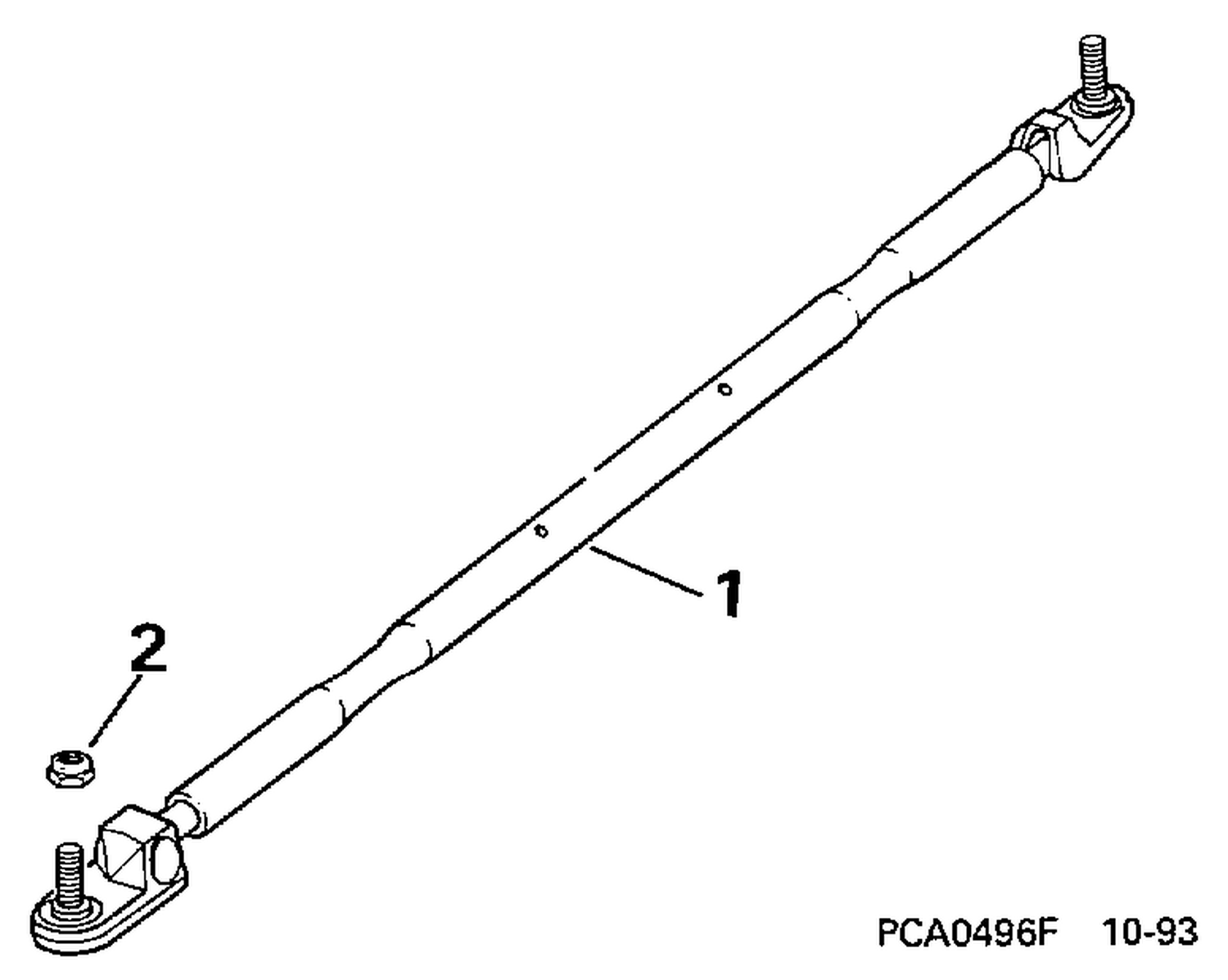 ADJUSTABLE TIE BAR KIT - 40 THRU 250