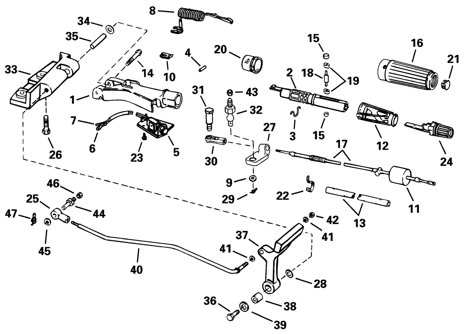 STEERING & SHIFT HANDLE