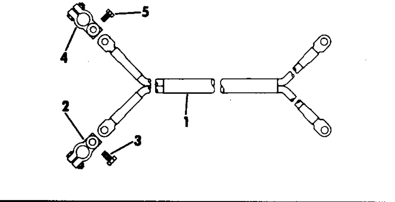 BATTERY CABLE OPTIONAL ITEM - ALL MODELS