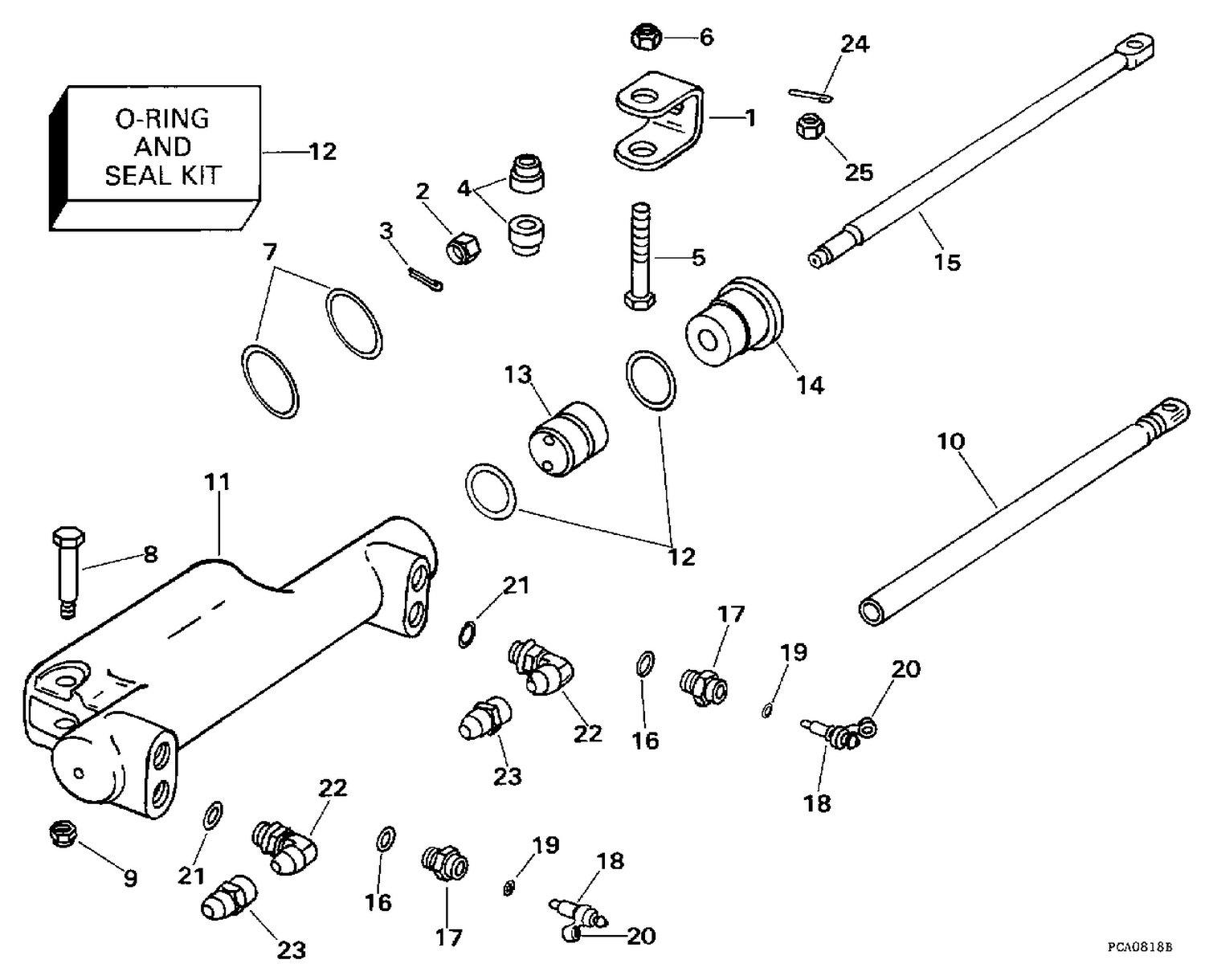 HYDRAULIC STEERING KIT