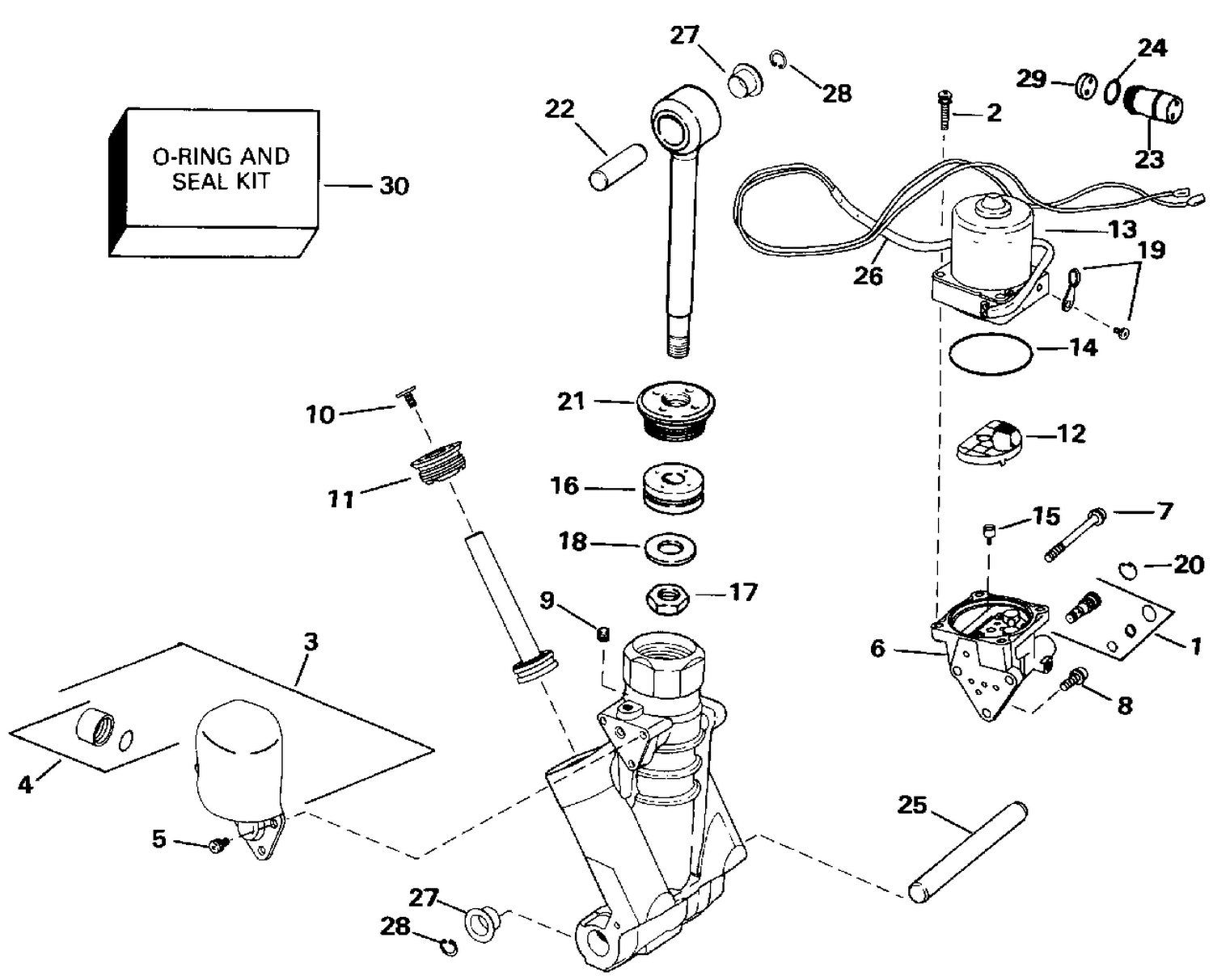 POWER TRIM/TILT HYDRAULIC ASSEMBLY