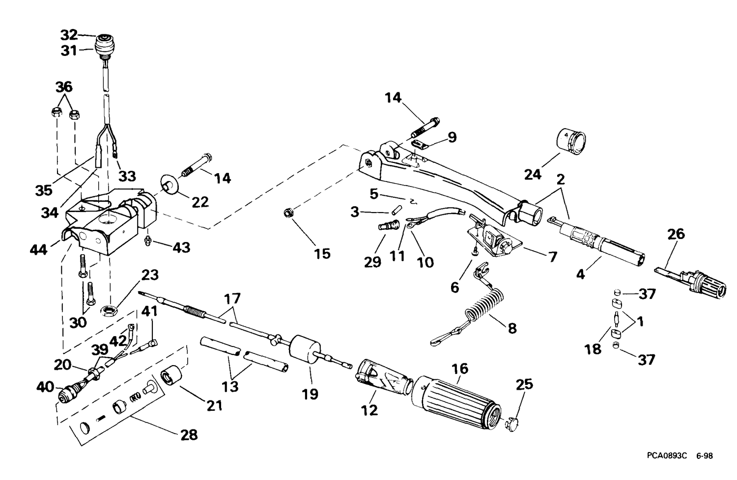 STEERING & SHIFT HANDLE