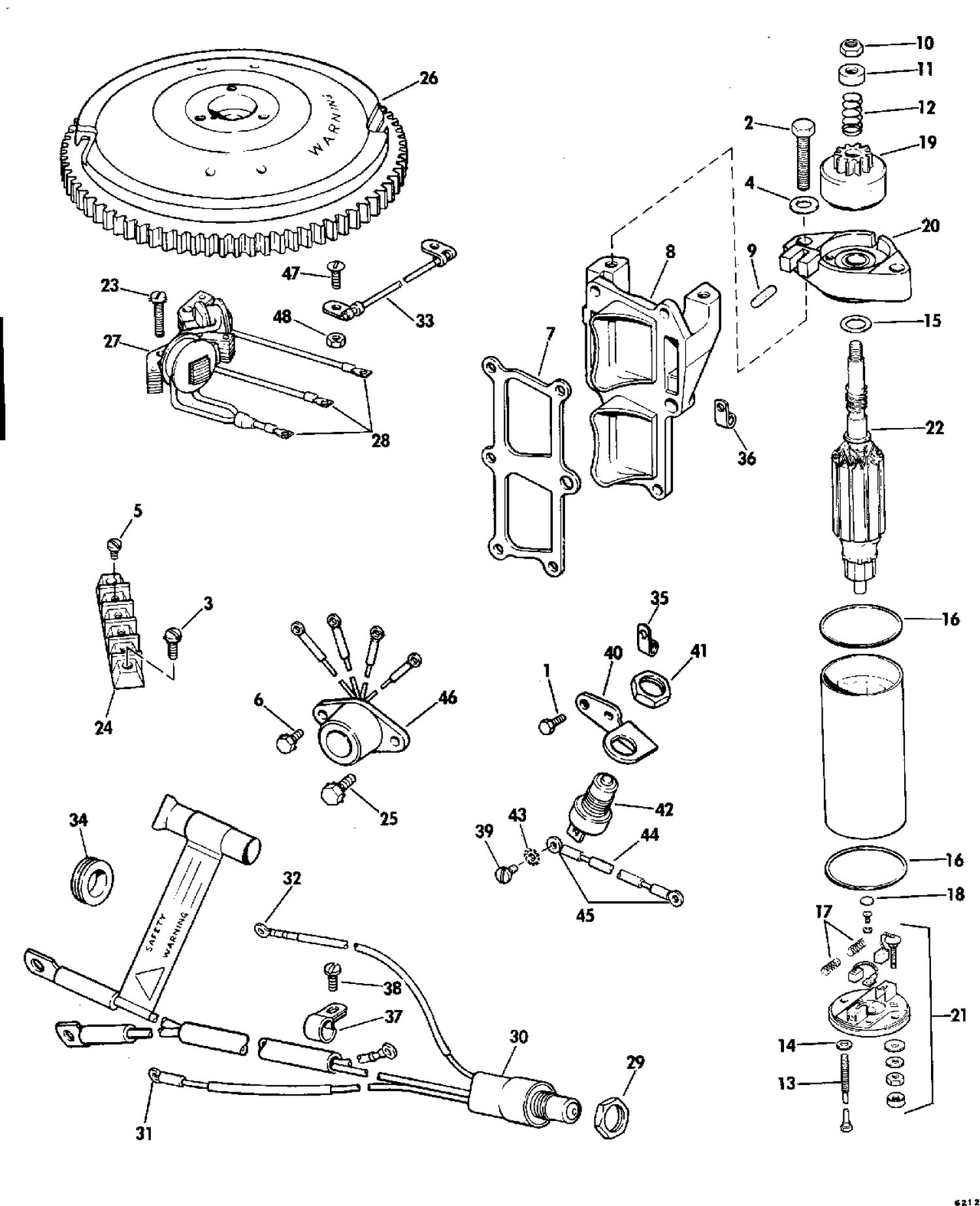 ELECTRIC STARTING KIT 9.9 & 15 HP
