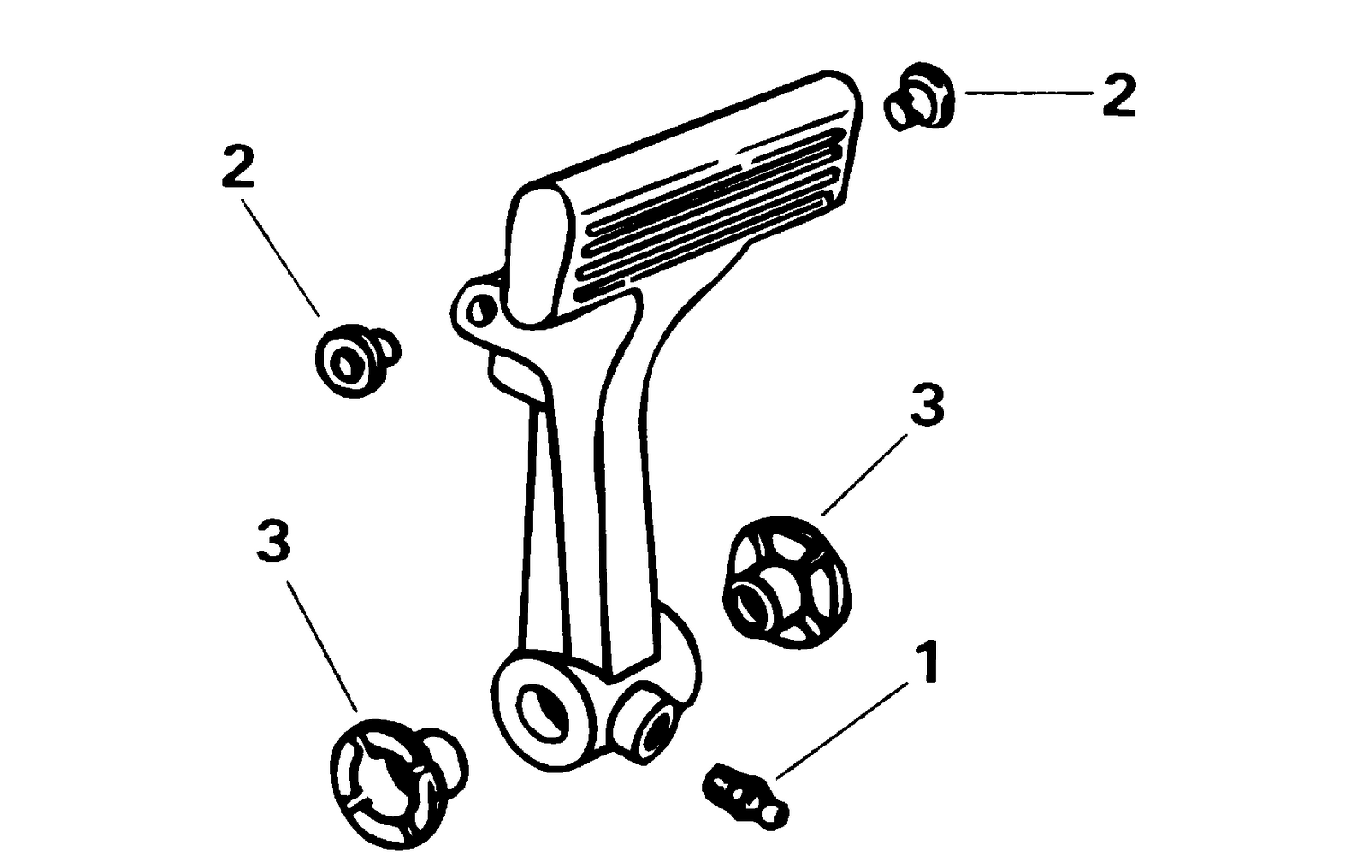 SHIFT HANDLE KIT - 20, 25,30