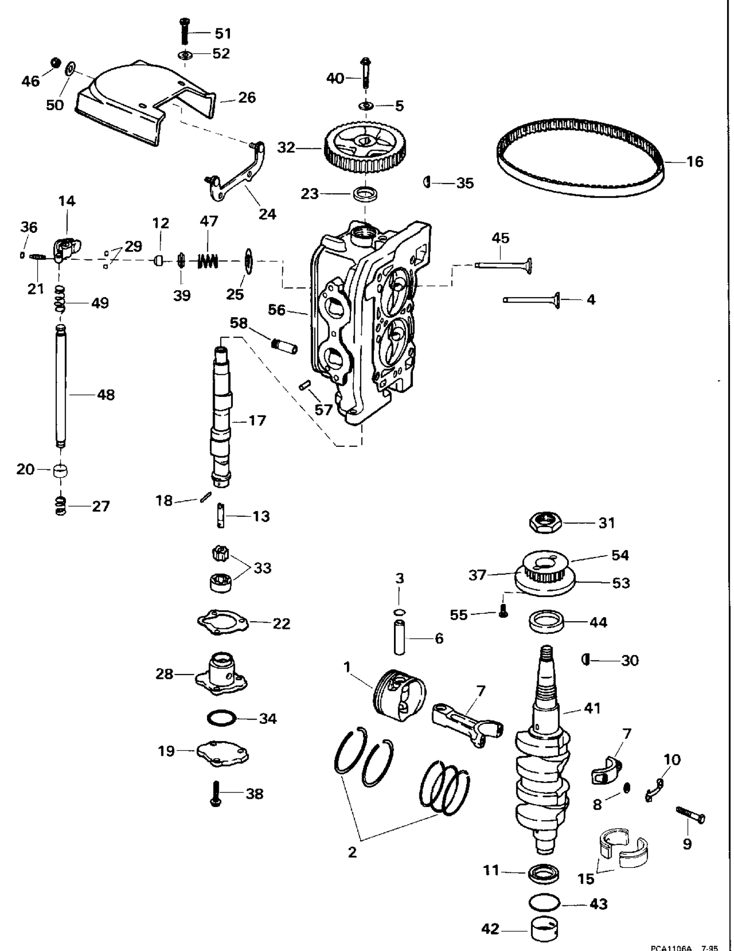 CYLINDER HEAD & CRANKSHAFT