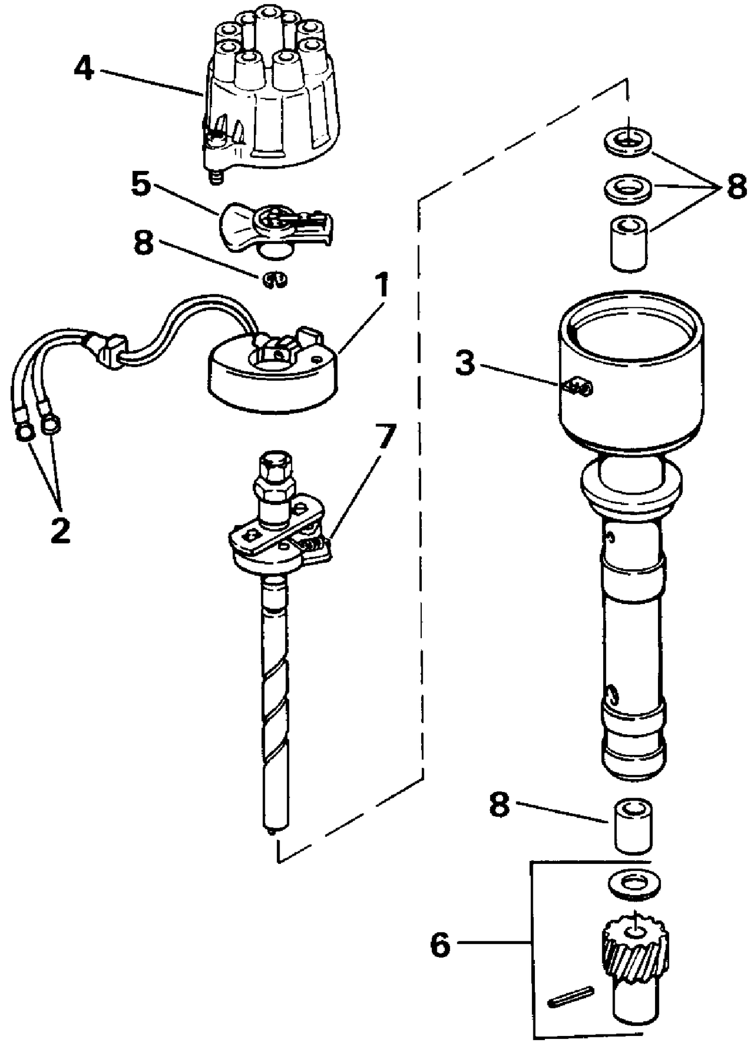 DISTRIBUTOR - 5.7 LITRE