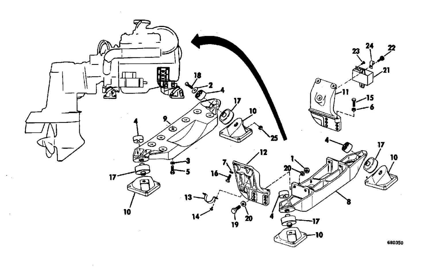 ENGINE MOUNT GROUP