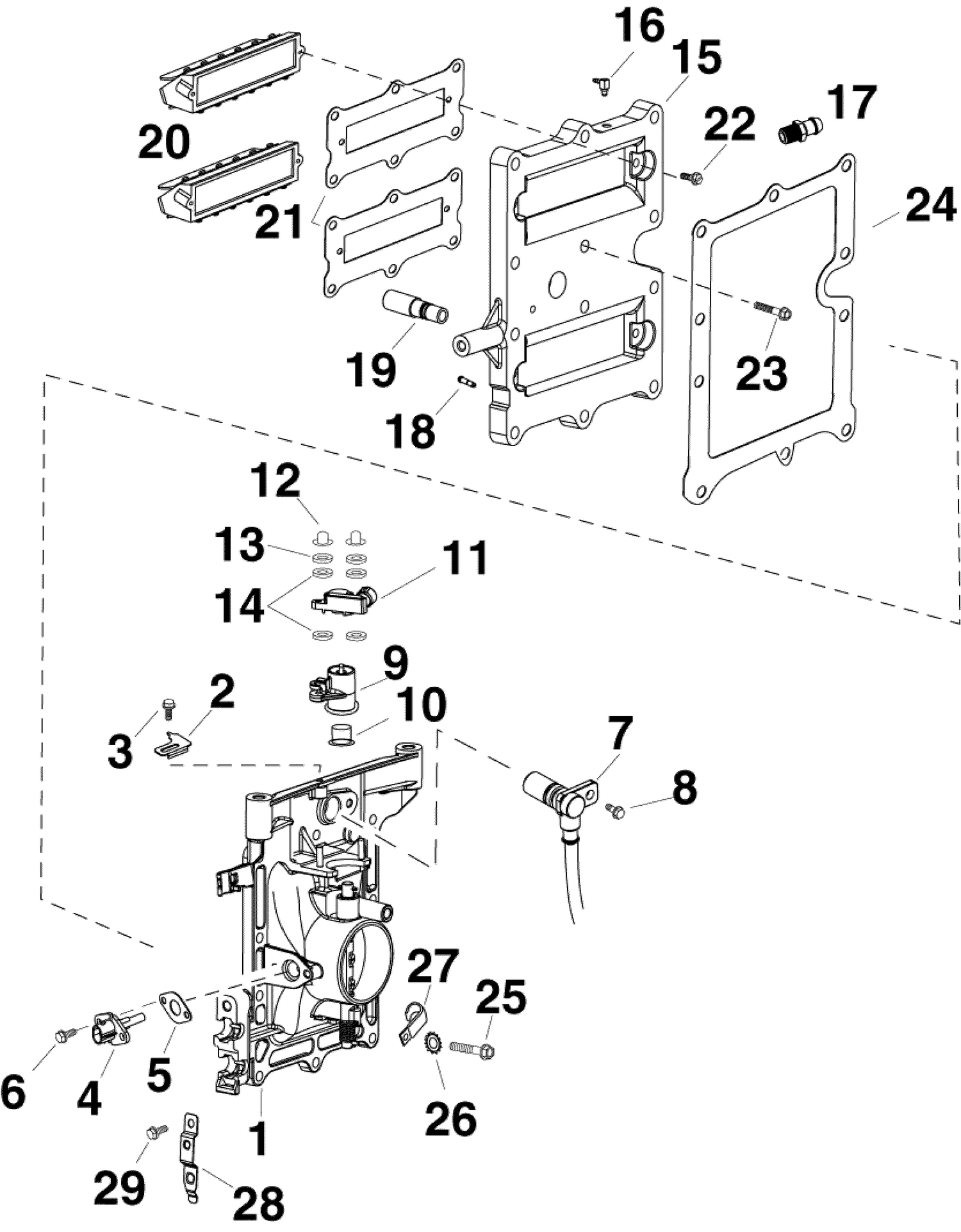 INTAKE MANIFOLD ASSEMBLY