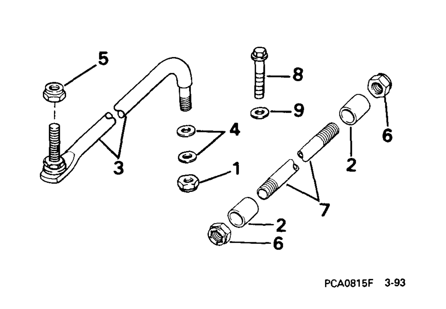 TILT TUBE STEERING KIT -- 9.9, 15