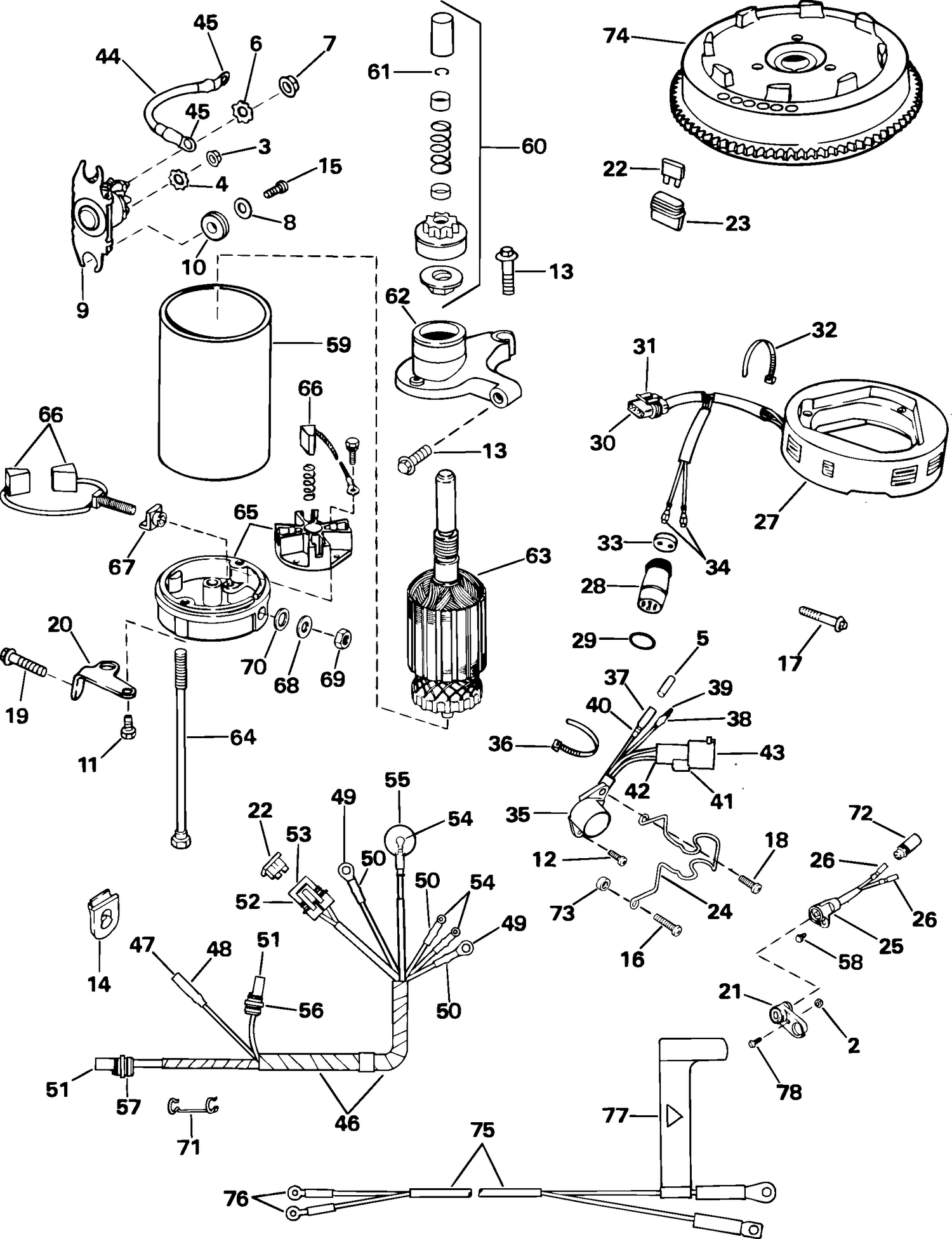 TILLER ELECTRIC START KIT