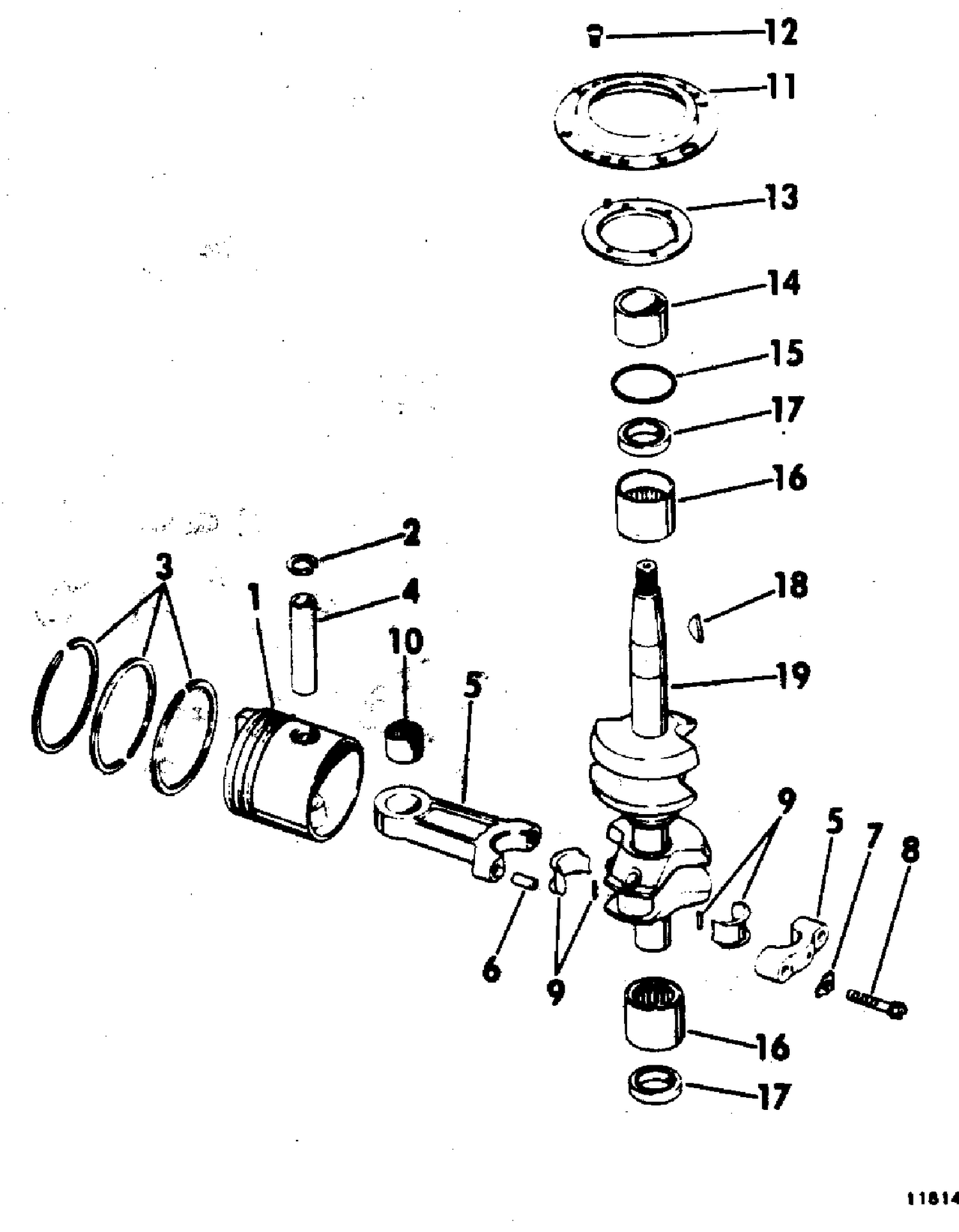 CRANKSHAFT & PISTON
