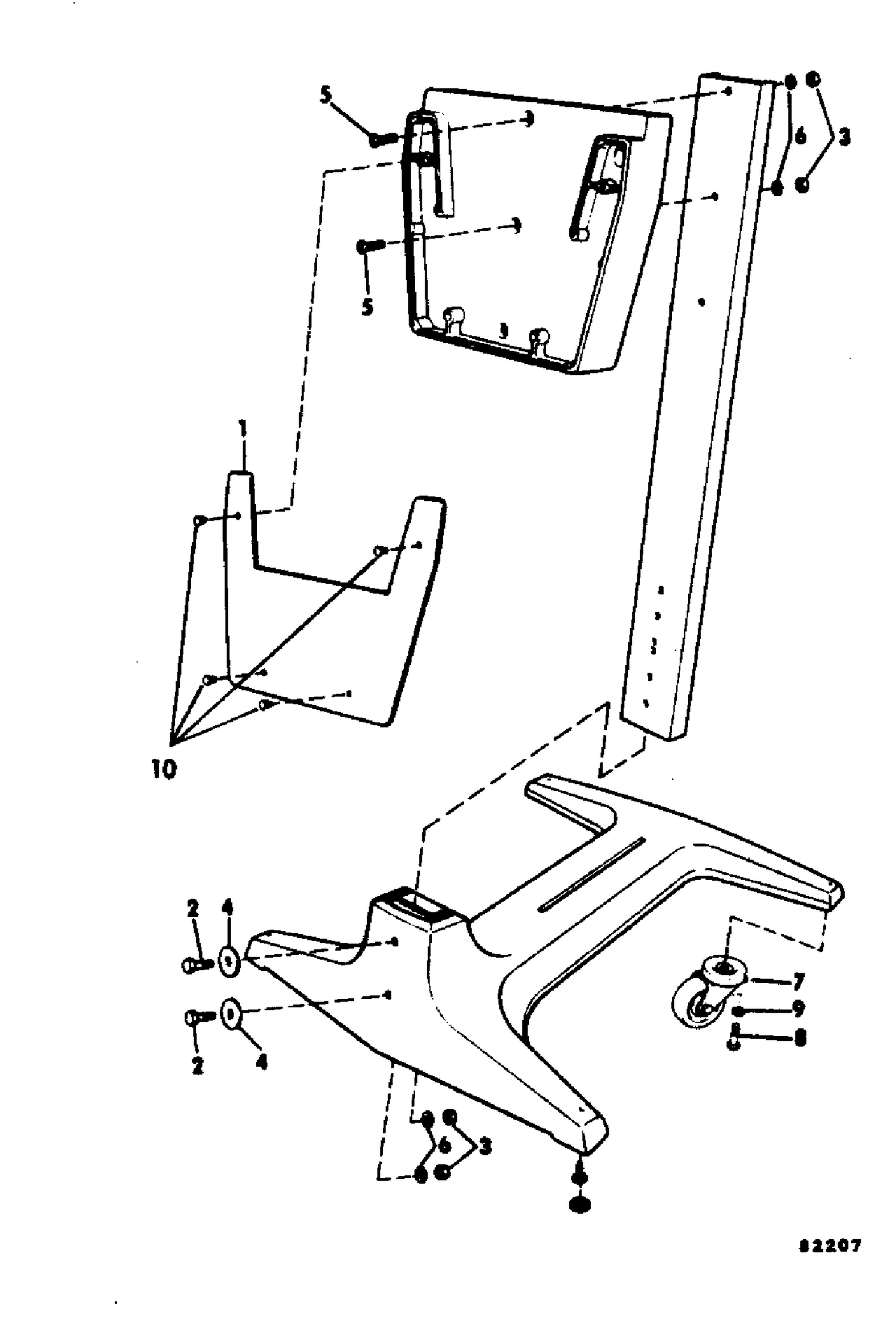 ENGINE DISPLAY STAND 55-235