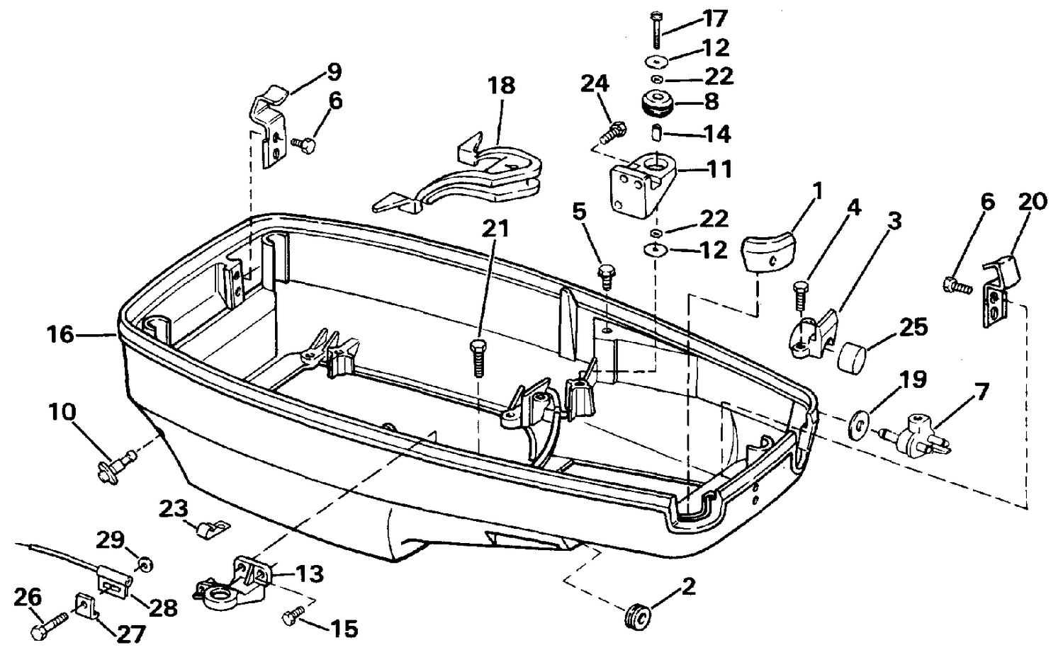 LOWER ENGINE COVER