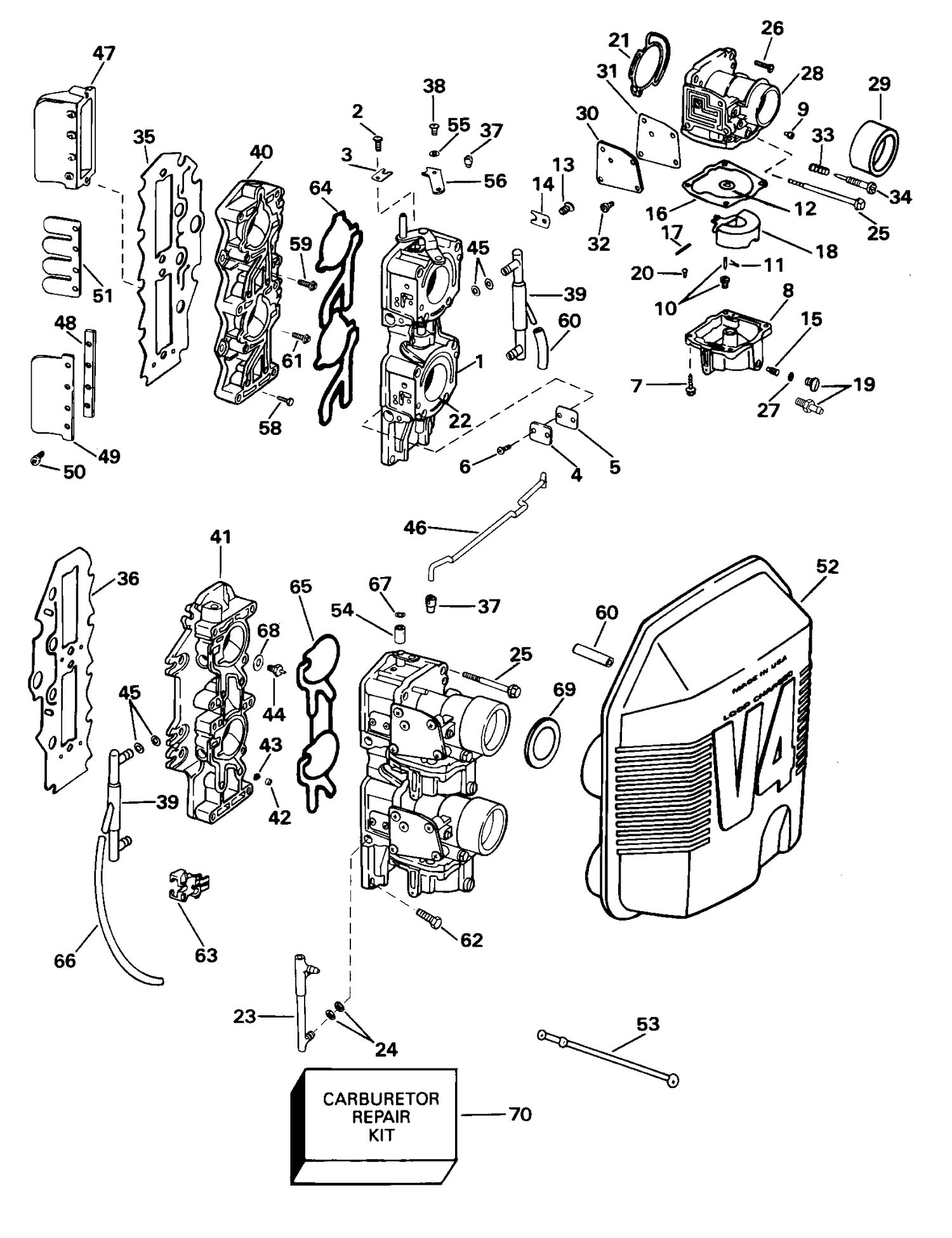 CARBURETOR & INTAKE MANIFOLD