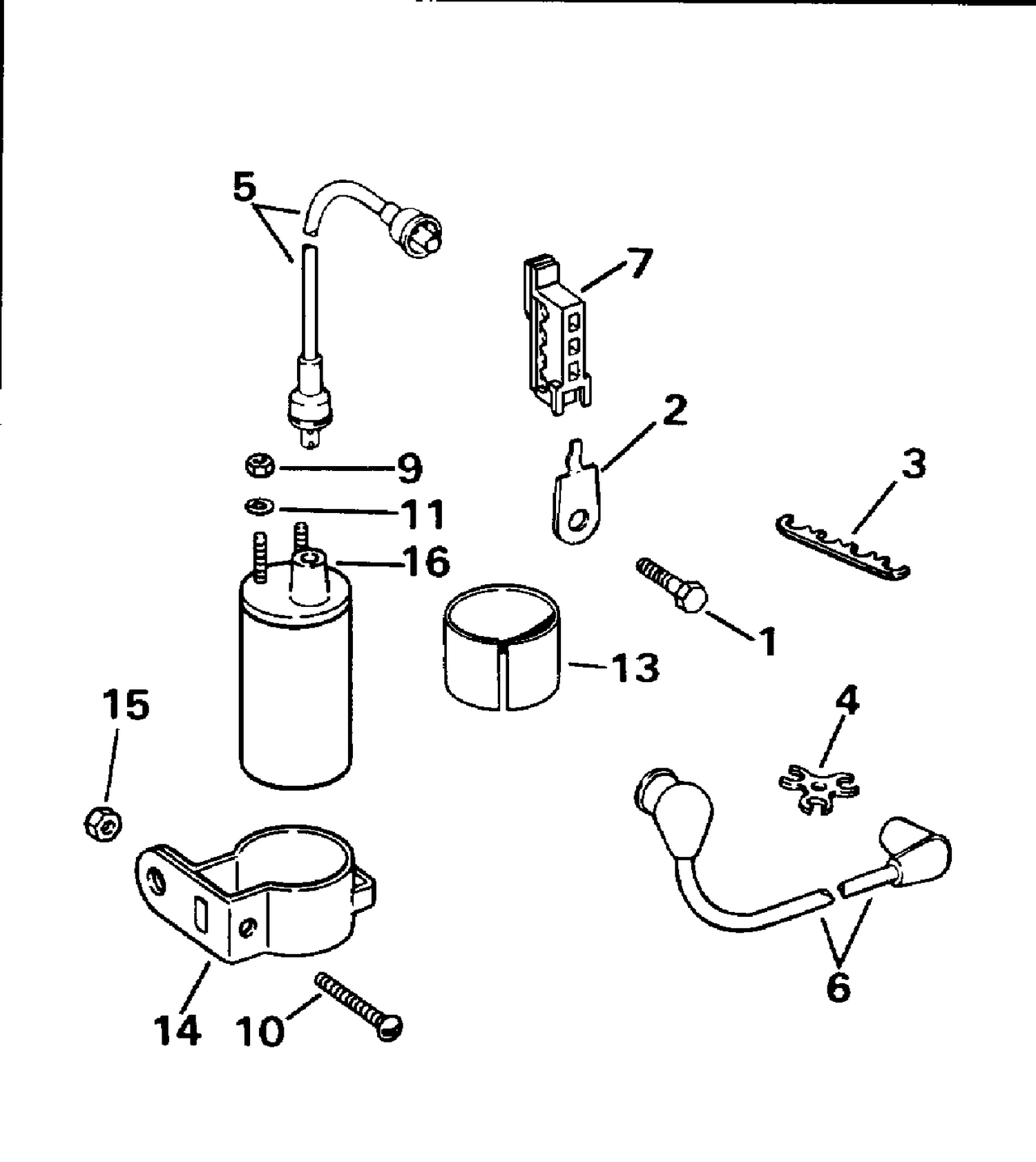 IGNITION COIL & LEADS - 2V MODELS