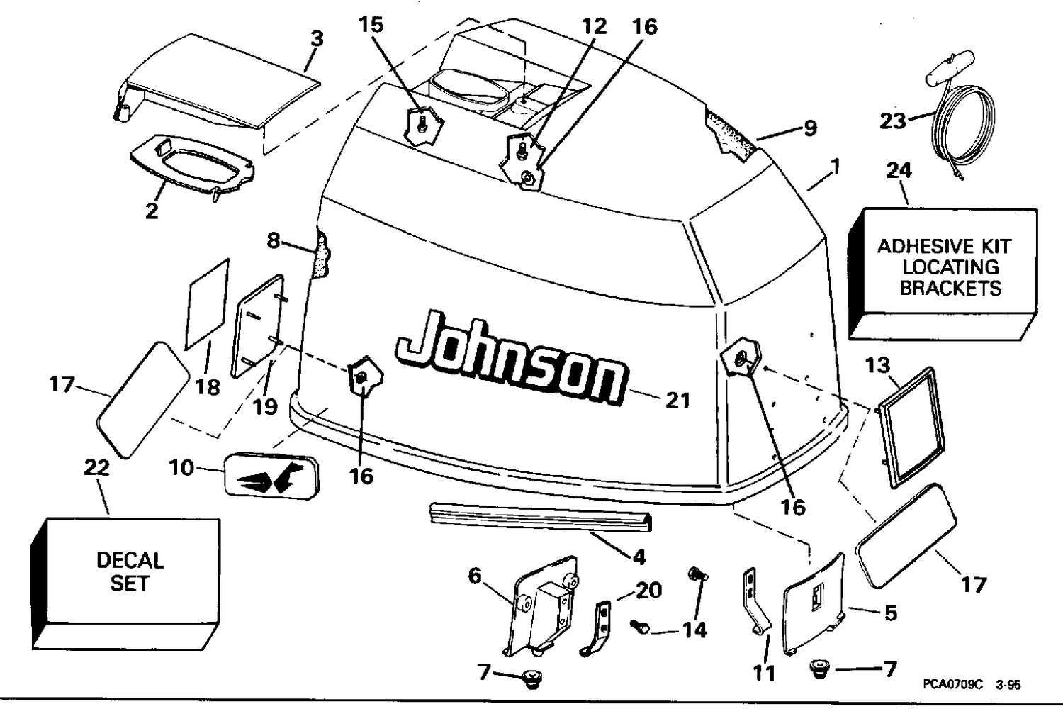 ENGINE COVER - JOHNSON