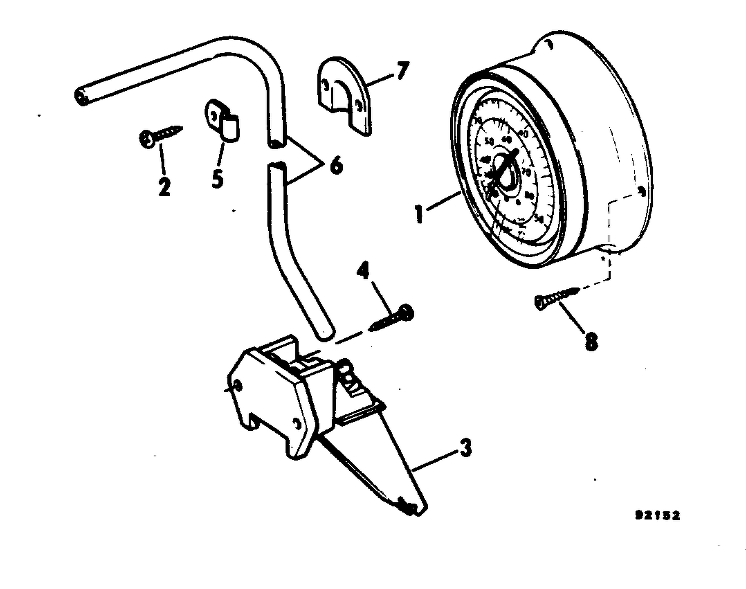 SPEEDOMETER KIT - SURFACE MOUNT