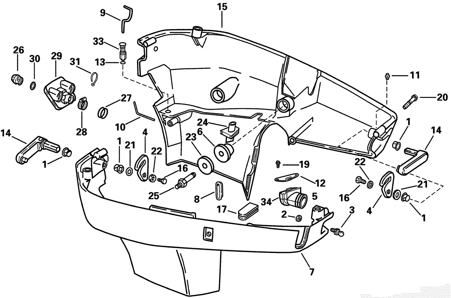 LOWER ENGINE COVER