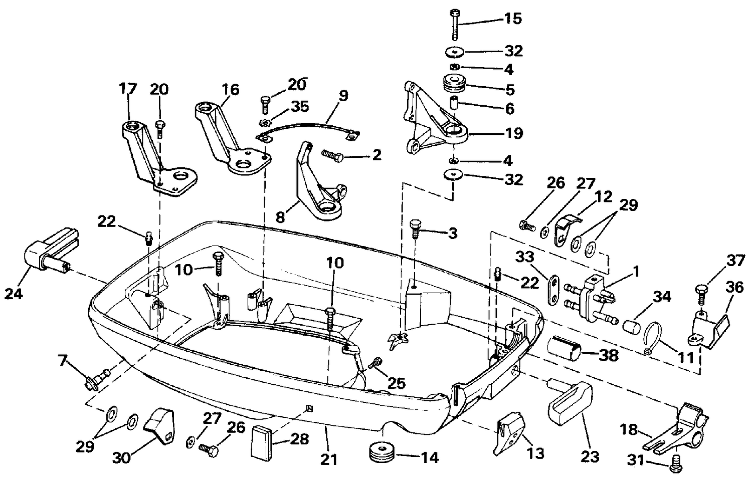 LOWER ENGINE COVER